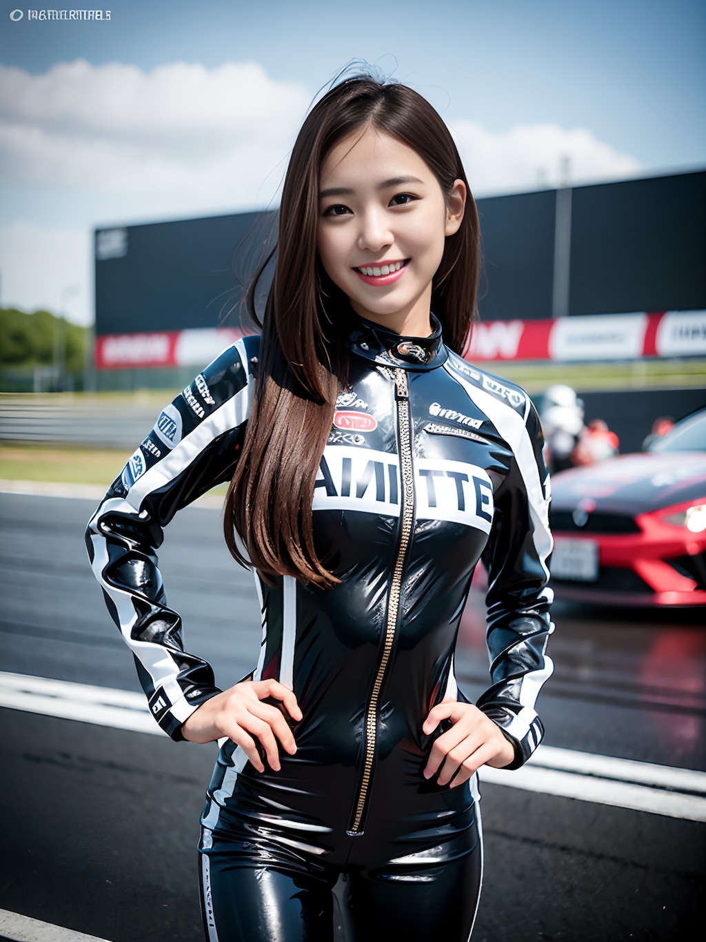 【その７告知】透けるメガネ🤓でレースクイーンを見てみたら....