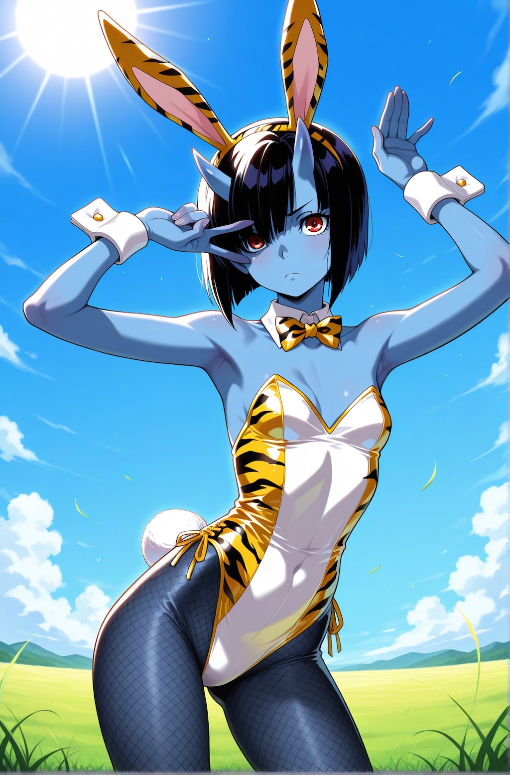 おはウサはっぴーピース青鬼