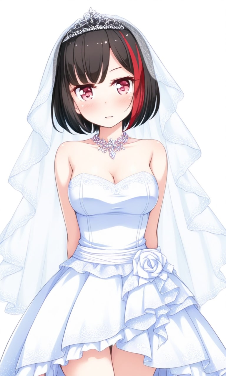 美竹蘭 ウエディングドレス | の人気AIイラスト・グラビア