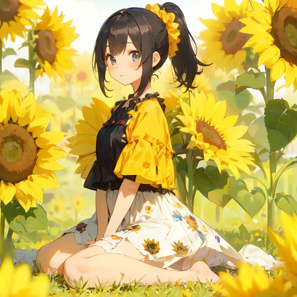 ひまわり少女２