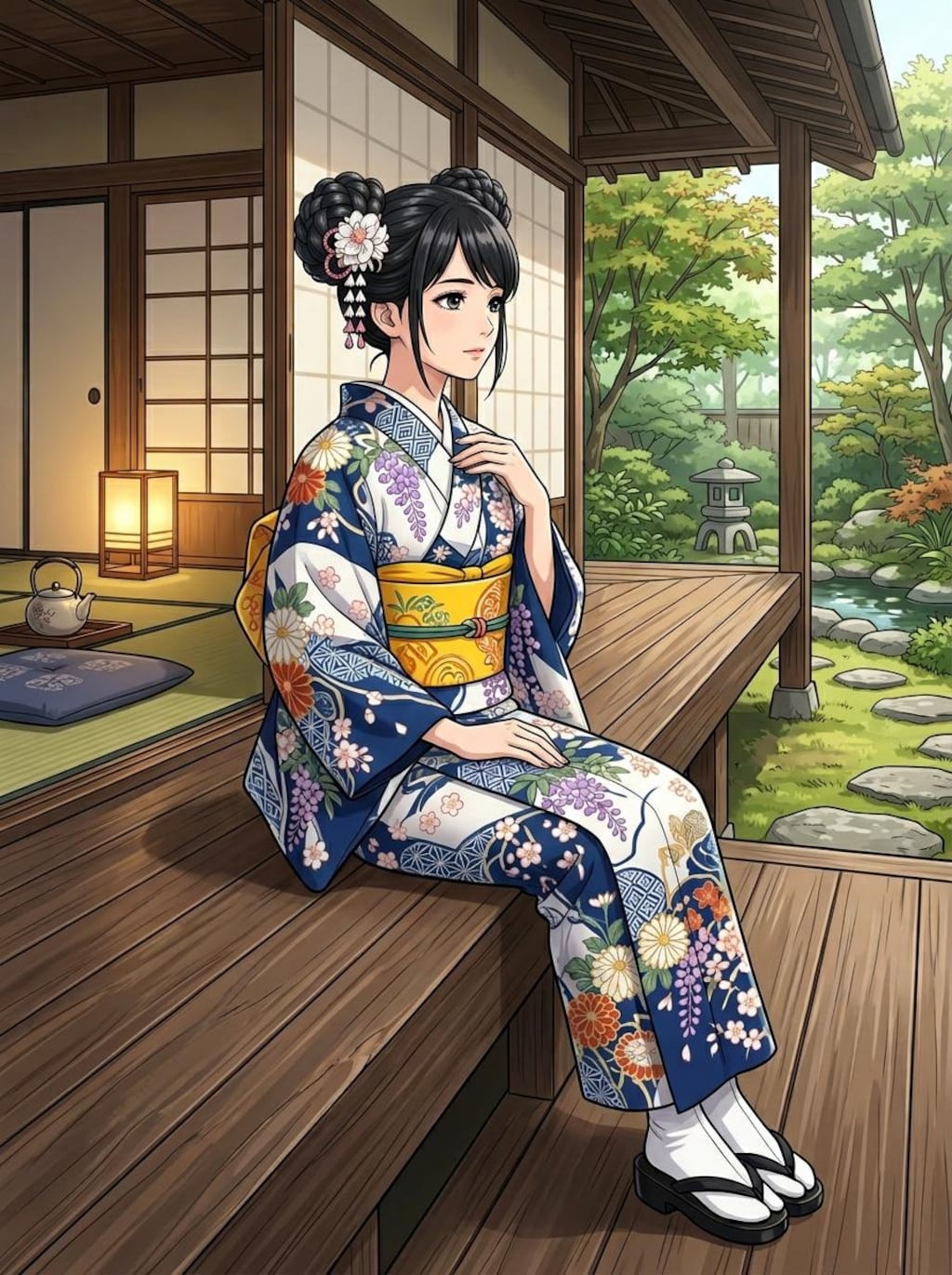 浴衣の少女 2