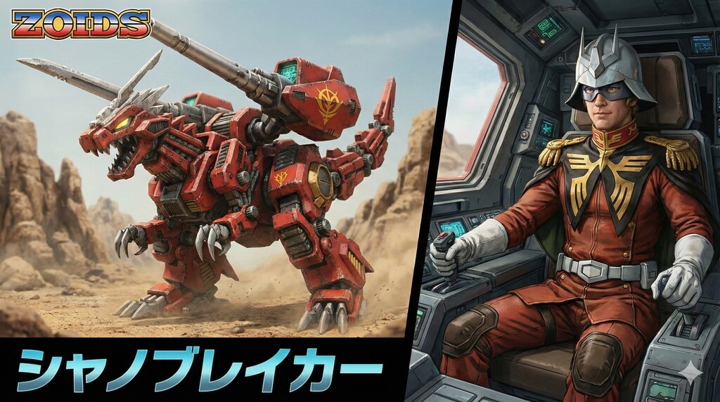 これロボじゃなくね？と思いながらも赤いので気にしないことにしたシャア