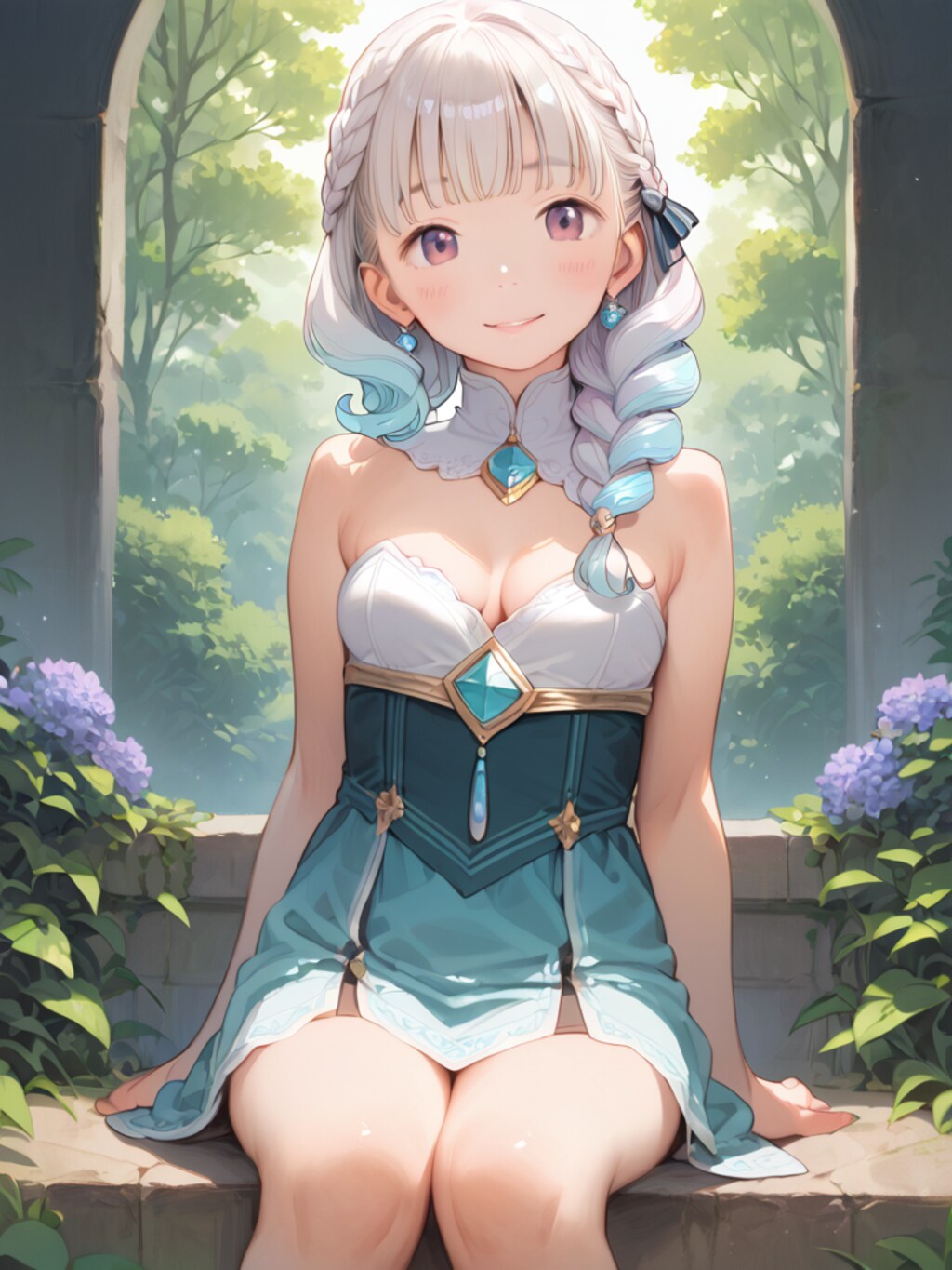 誕生石を擬人化【オパールその２】１２枚