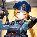 重装備の女警官 4枚目