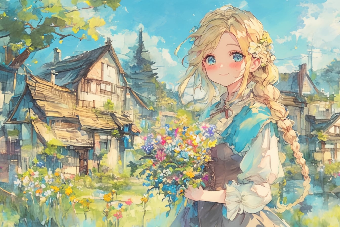 村娘74 | の人気AIイラスト・グラビア