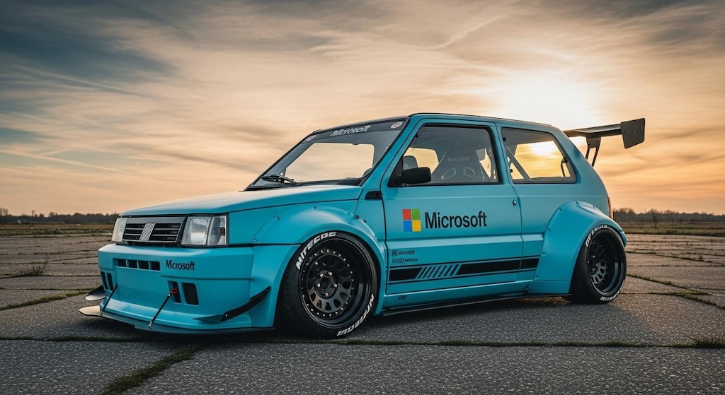 マイクロソフトフィアットパンダ