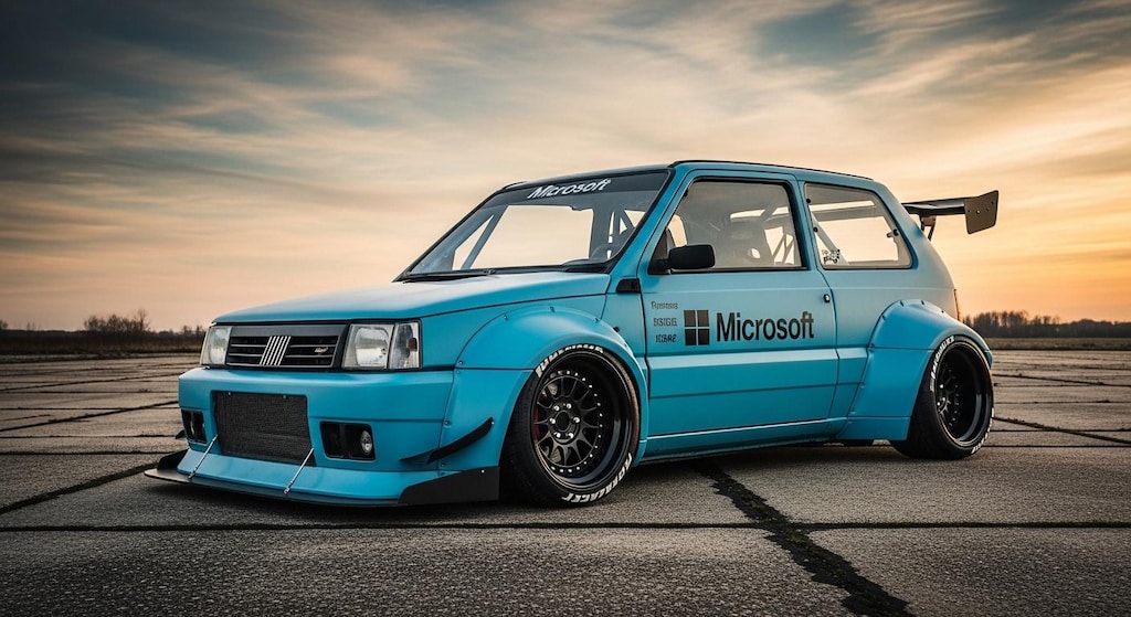 マイクロソフトフィアットパンダ