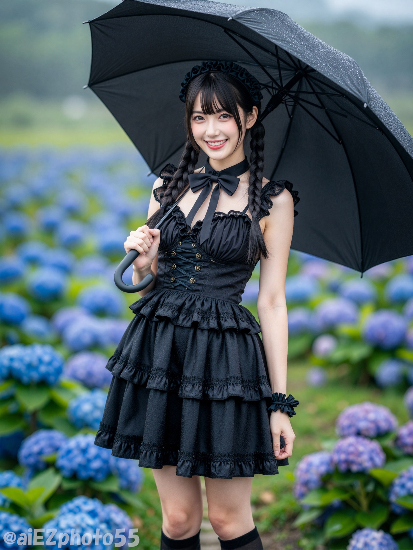 梅雨のゴスロリお姉さん１