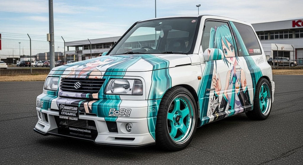 エスクード初音ミク痛車