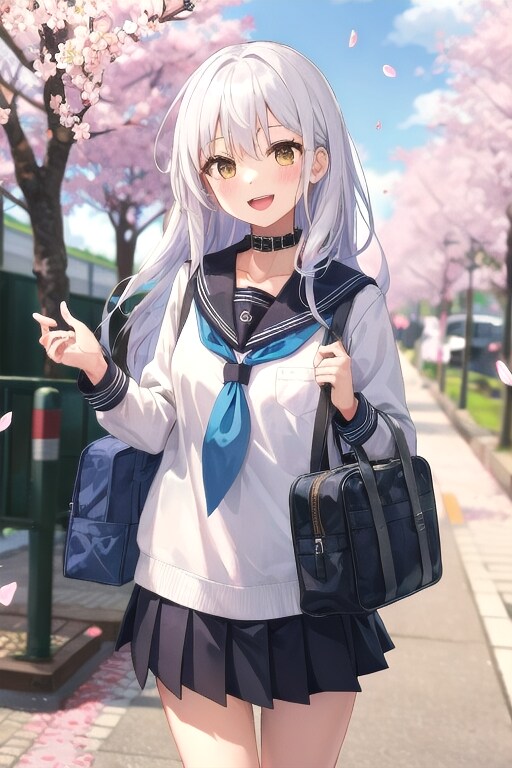 一緒に登校８ | の人気AIイラスト・グラビア