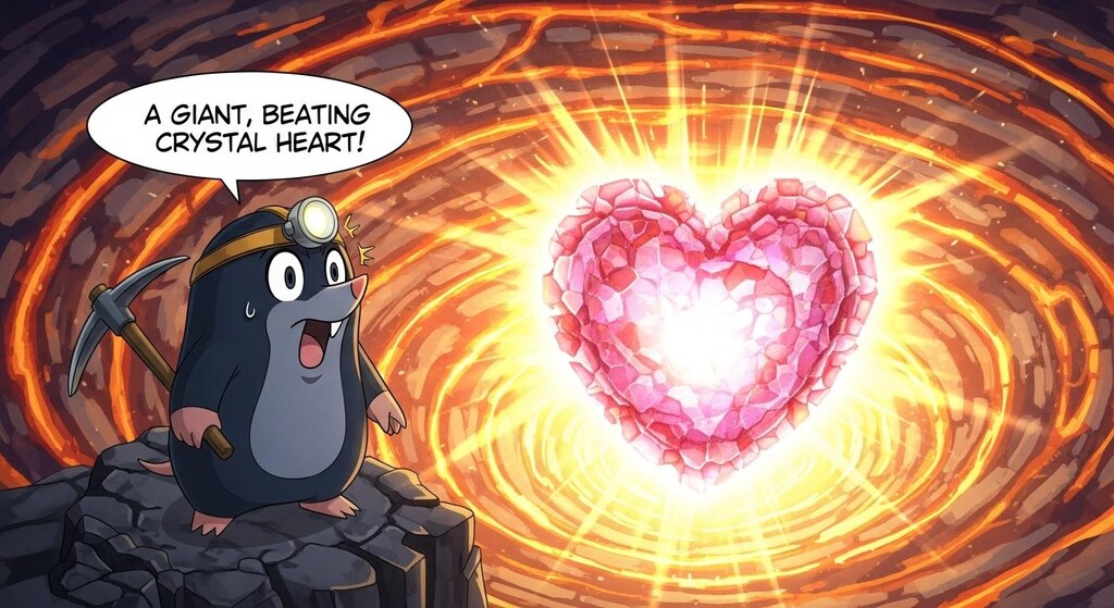 モグラが地球のなかをしらべた