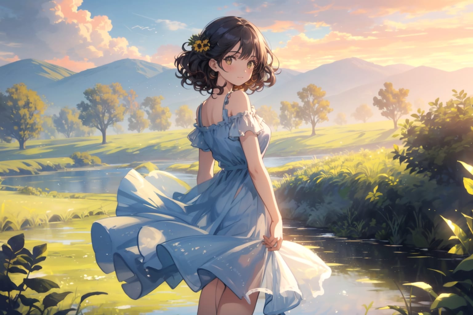 サバンナの朝 | の人気AIイラスト・グラビア