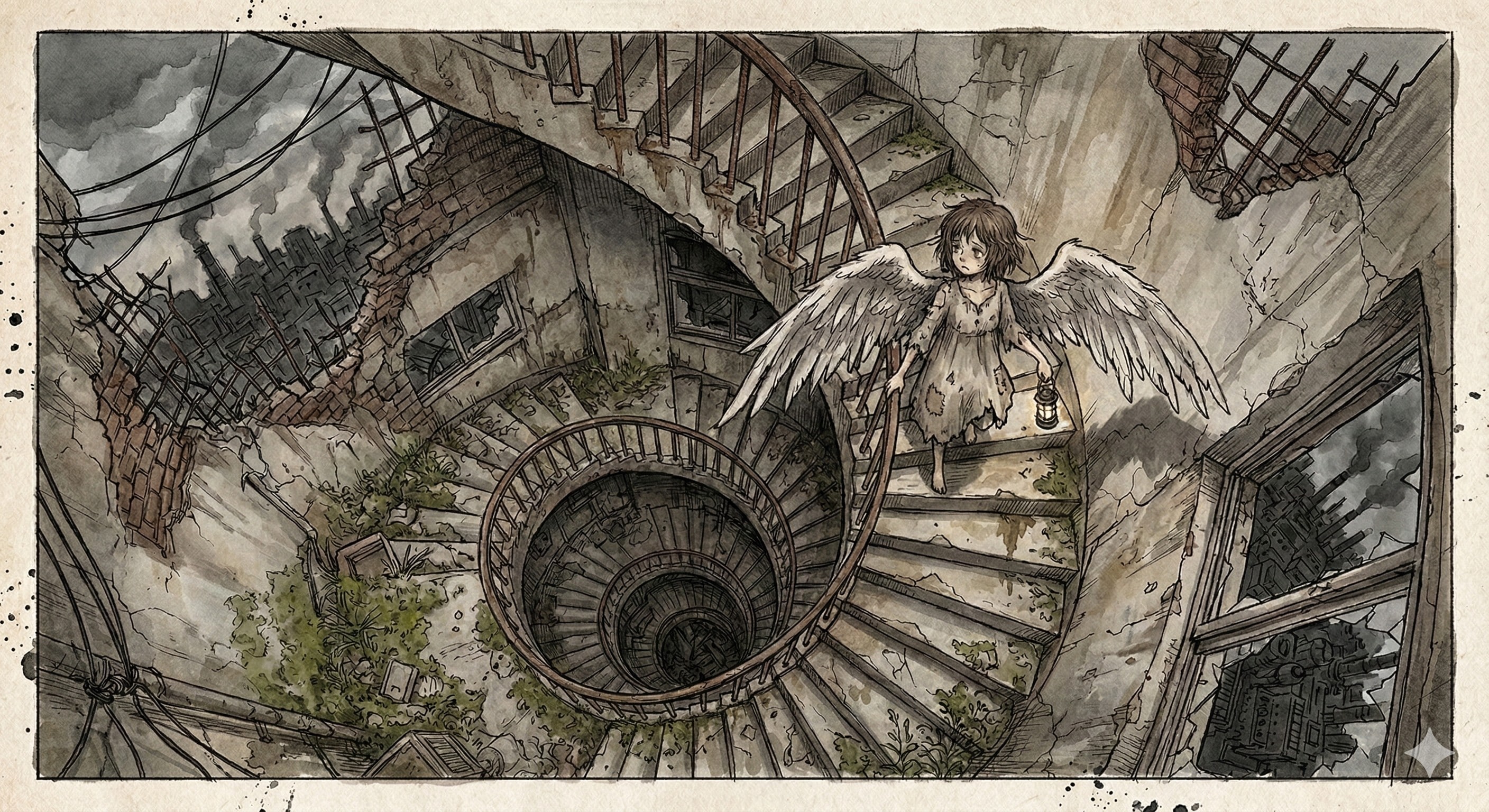 退廃天使17 | の人気AIイラスト・グラビア