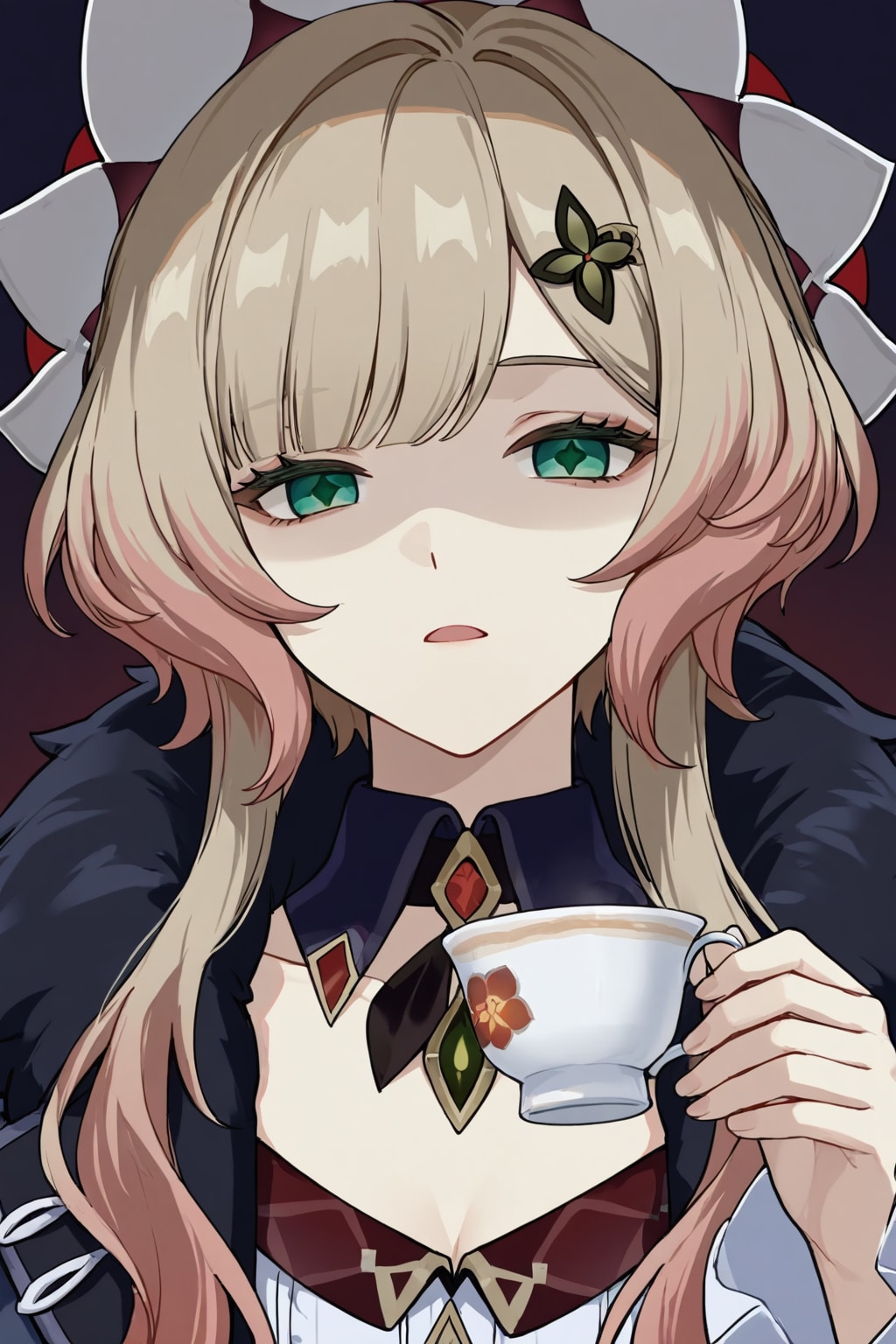 サンドローネ様と夜のお茶会♪