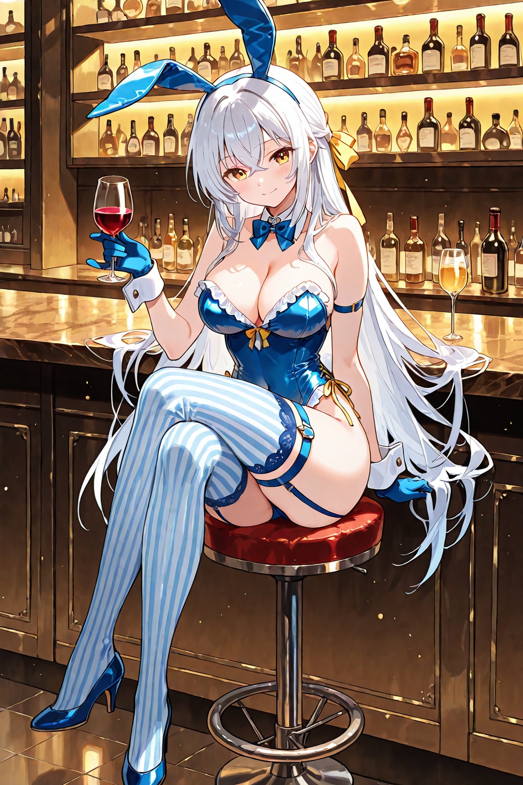 青バニー