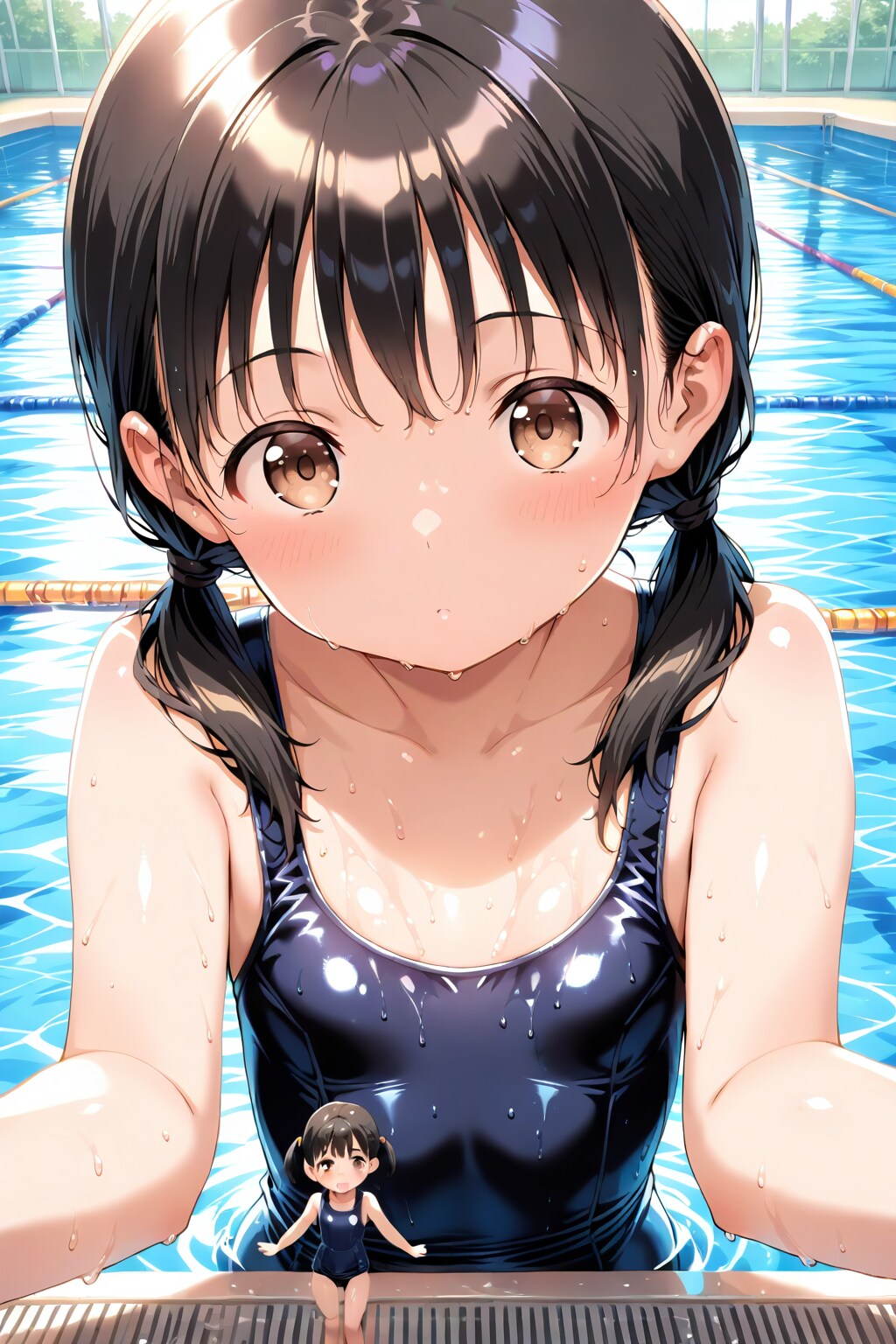 スク水美少女