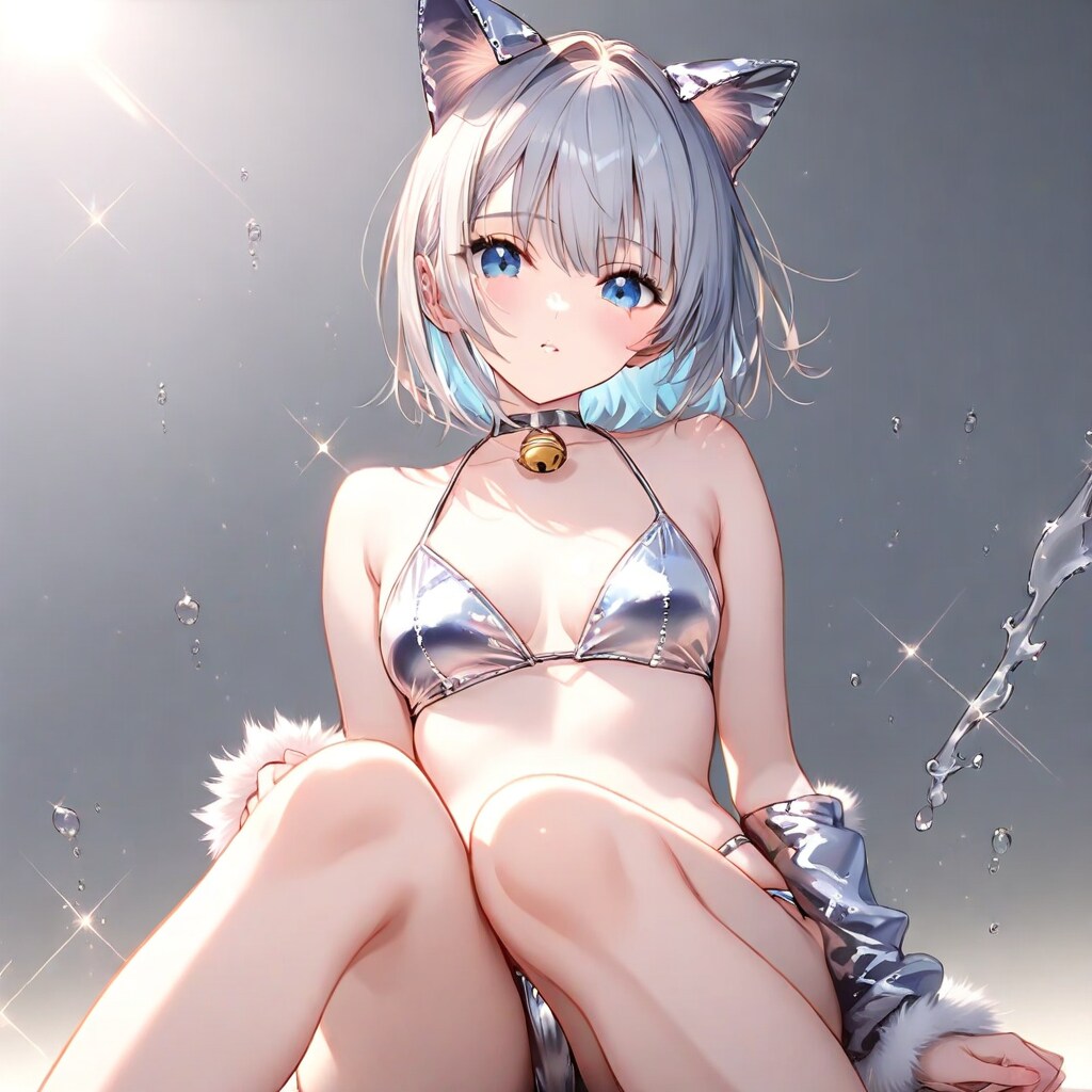 猫耳と光沢とコスプレと