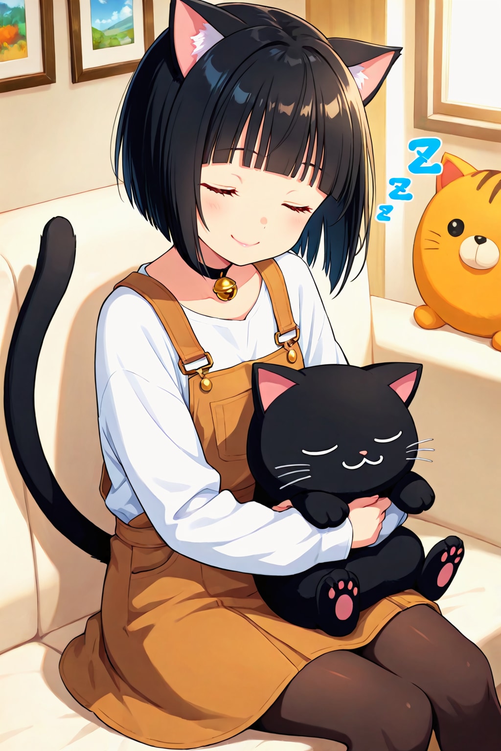 居眠りするうちの子