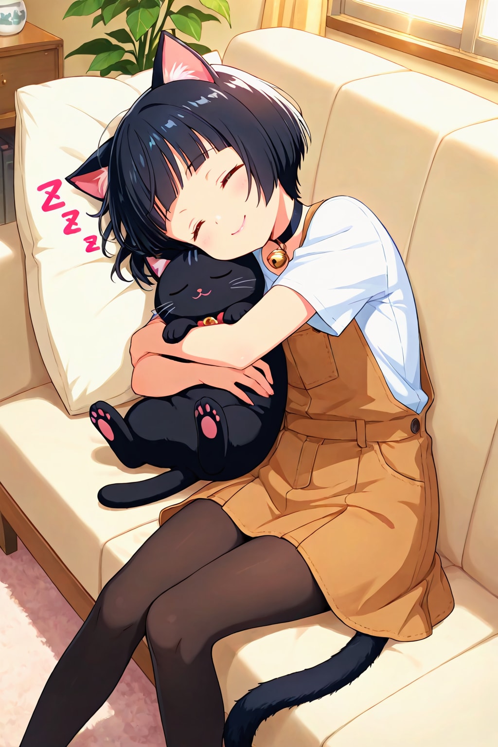 居眠りするうちの子