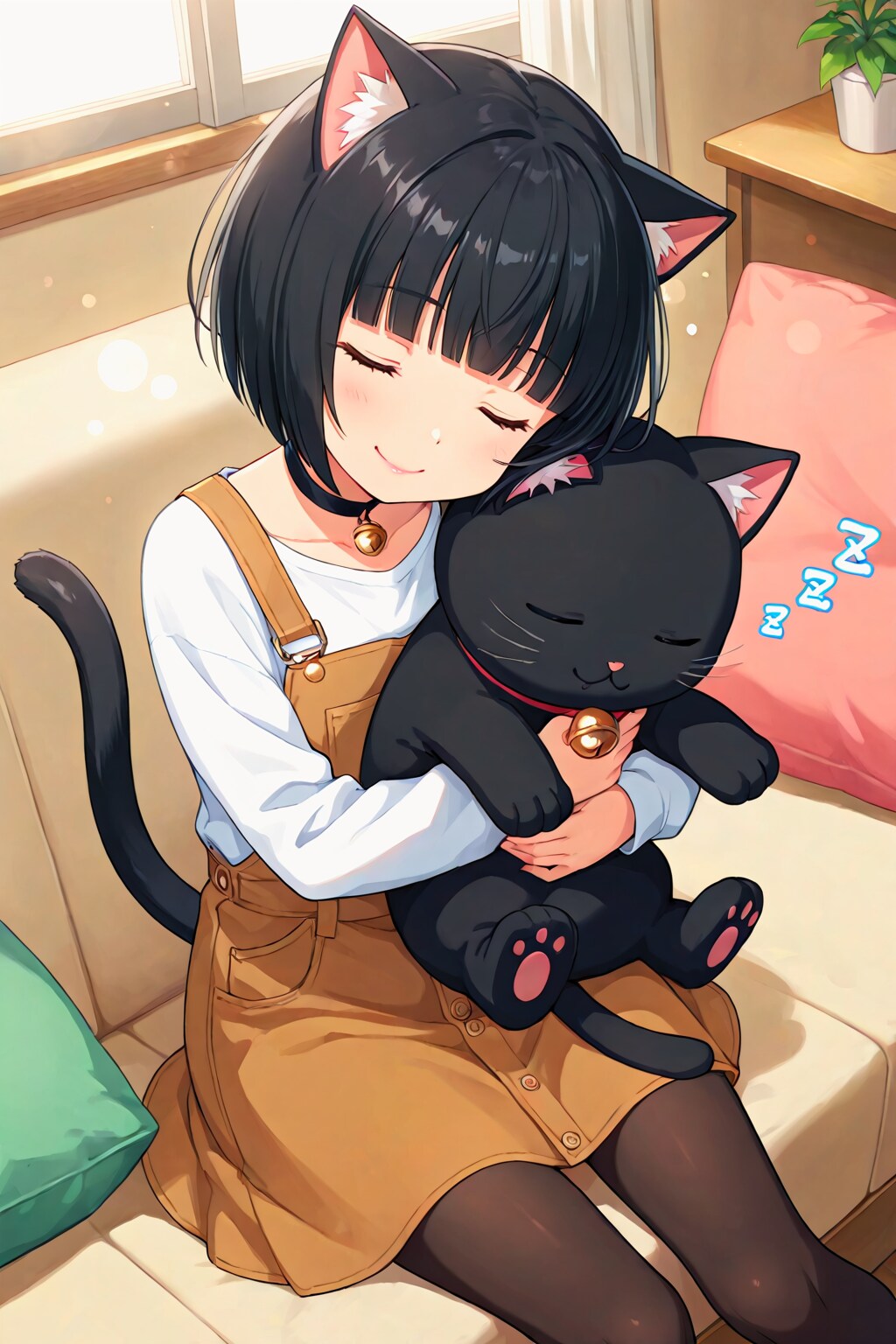 居眠りするうちの子