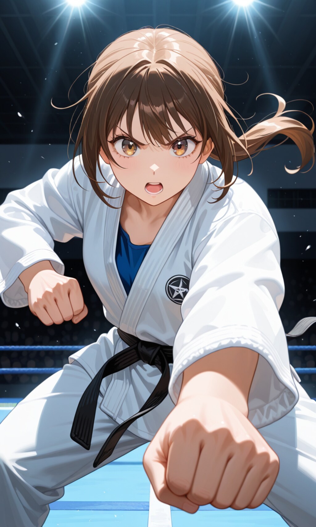感謝の正拳突き