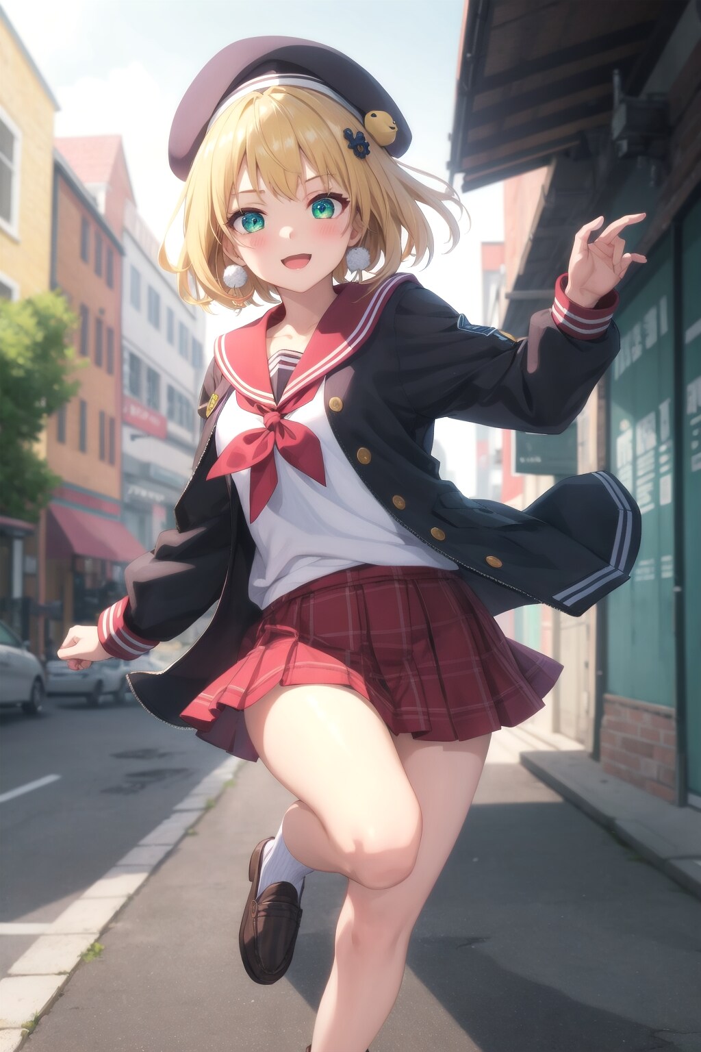 どいて、どいてーっ