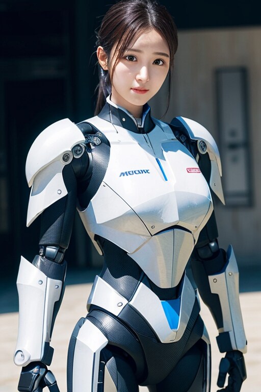 パワードスーツのお姉さん