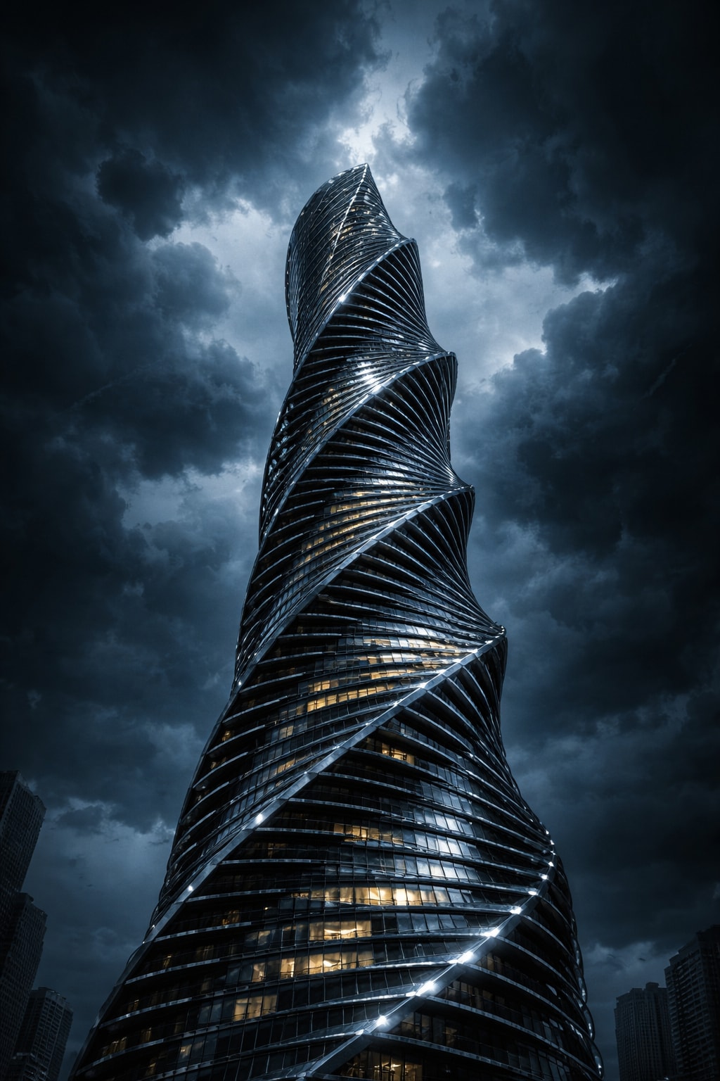 くねくねタワマン | の人気AIイラスト・グラビア