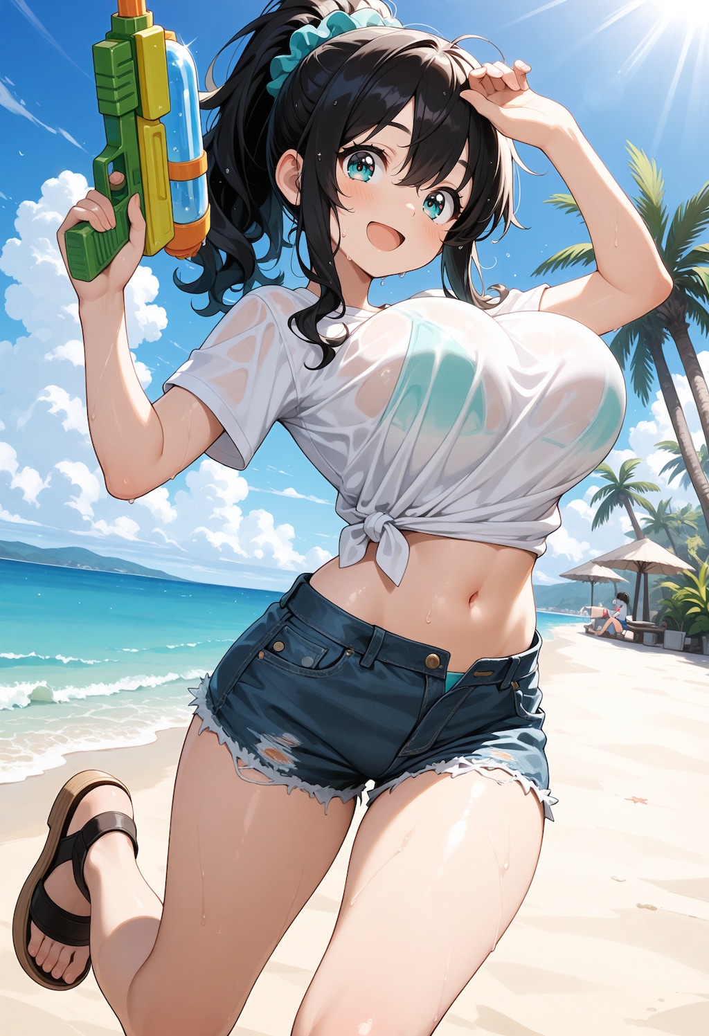 勝負しよー♪