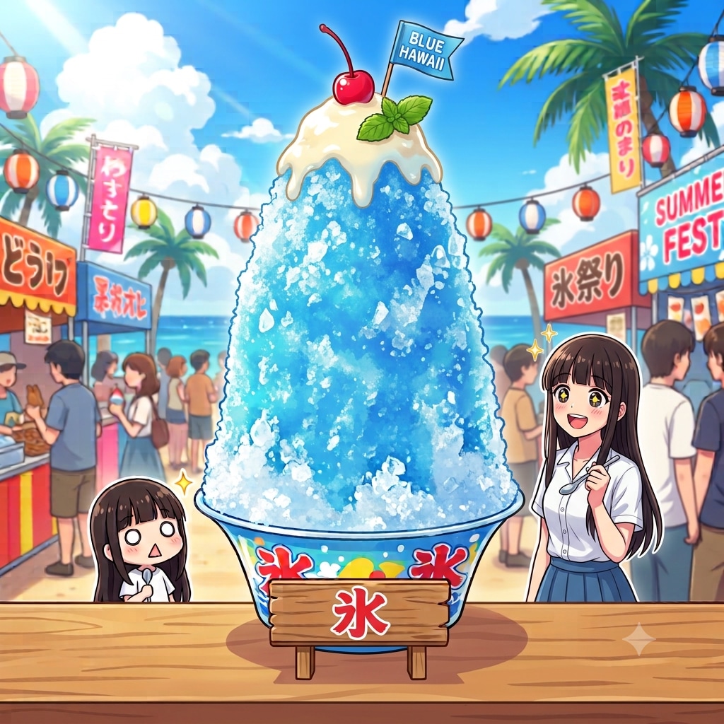 夢のジャンボかき氷