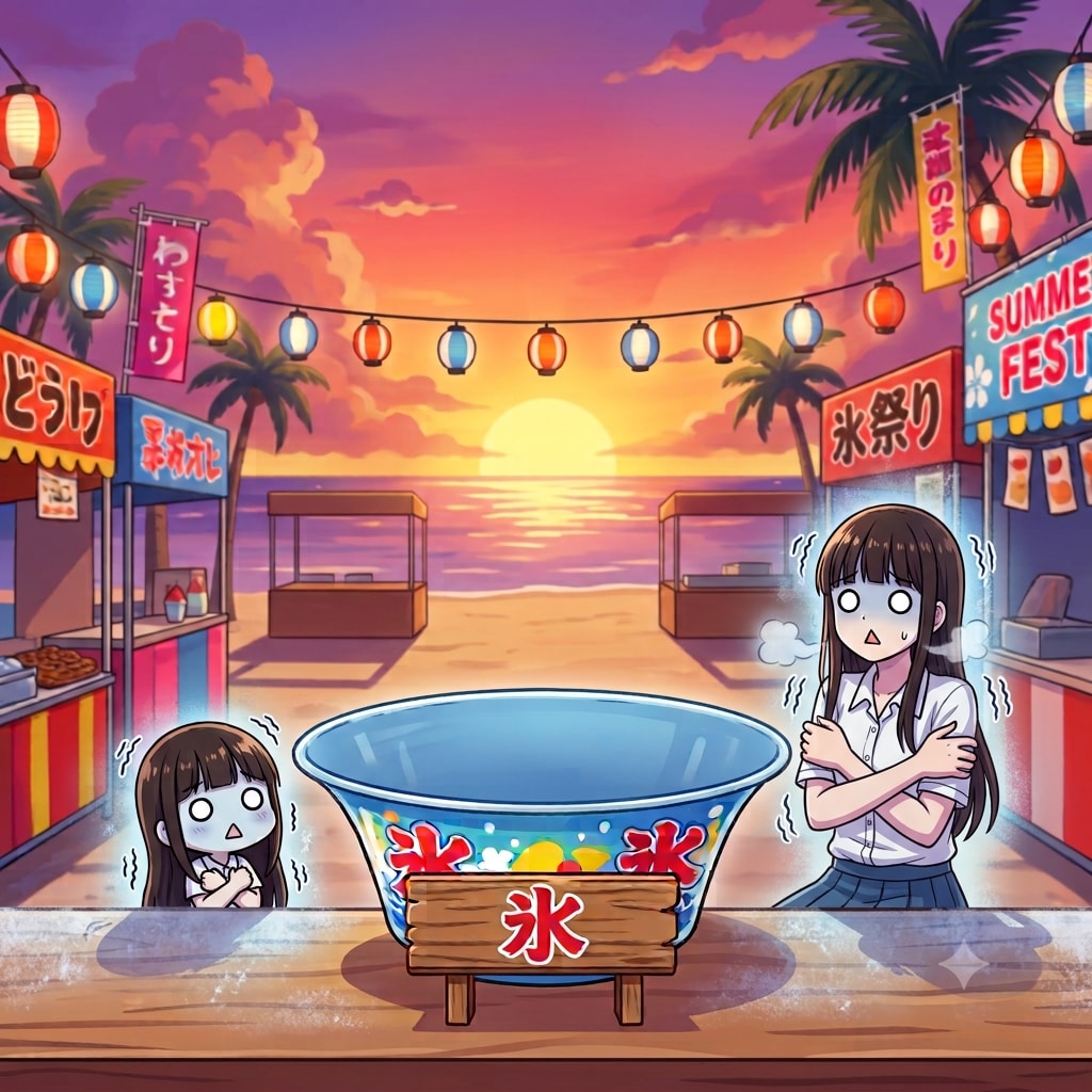 夢のジャンボかき氷