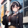 黒髪巨乳さん_01_OL 7枚目