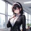 黒髪巨乳さん_01_OL 8枚目