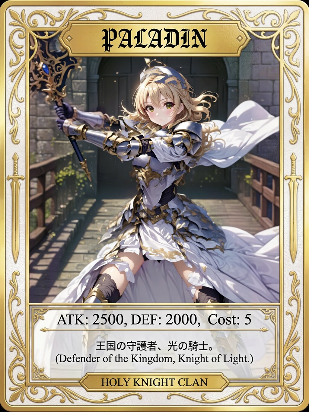 パラディンのカード