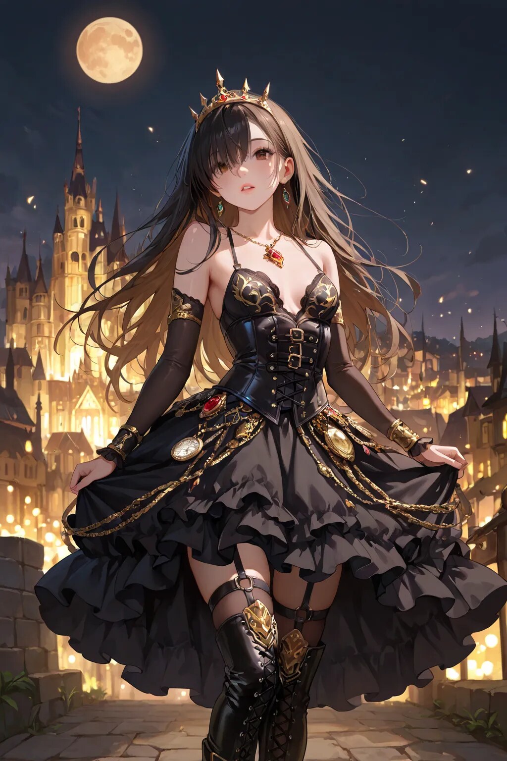 夜会から連れ出して