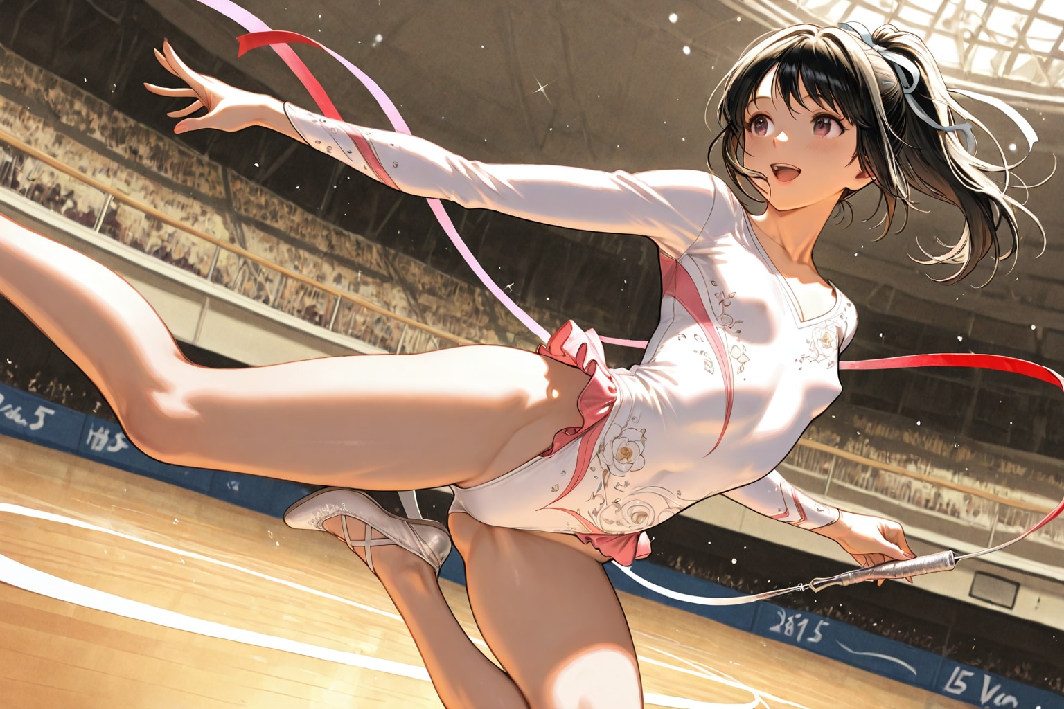 新体操女子