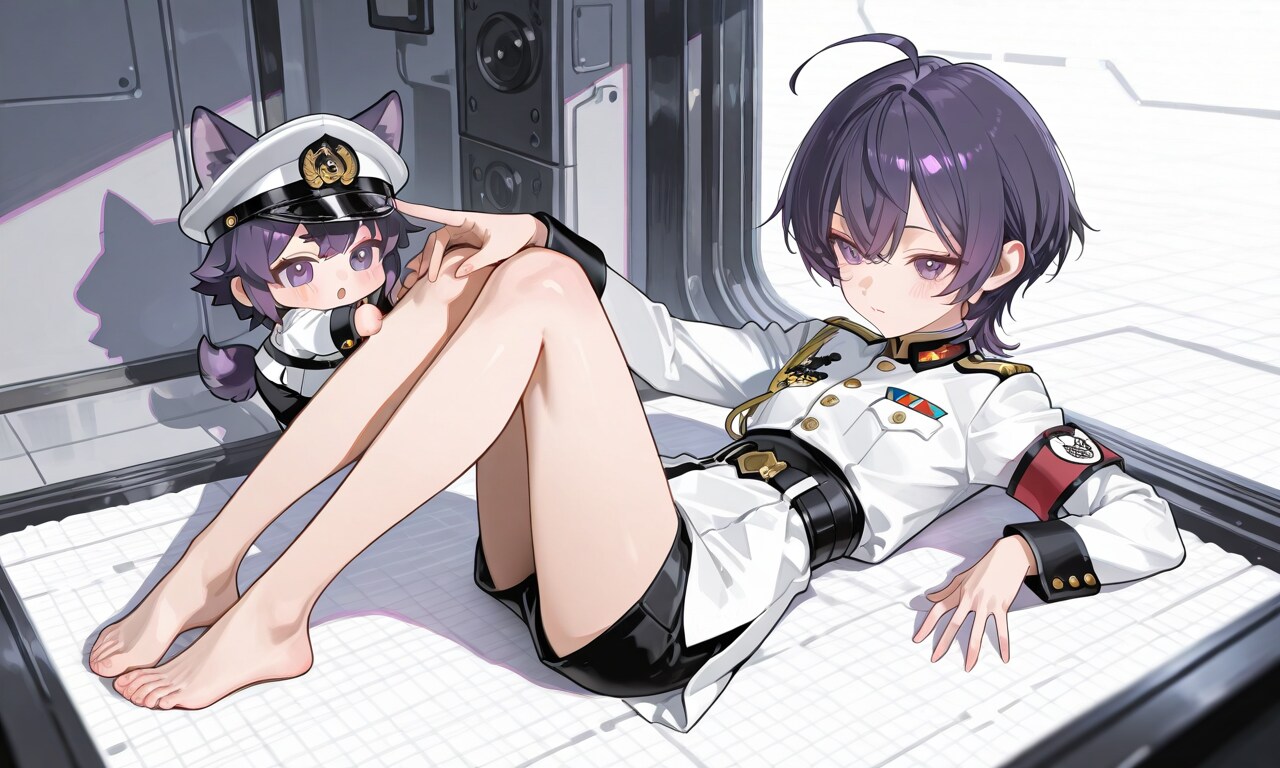 軍人　烏夜ちゃん