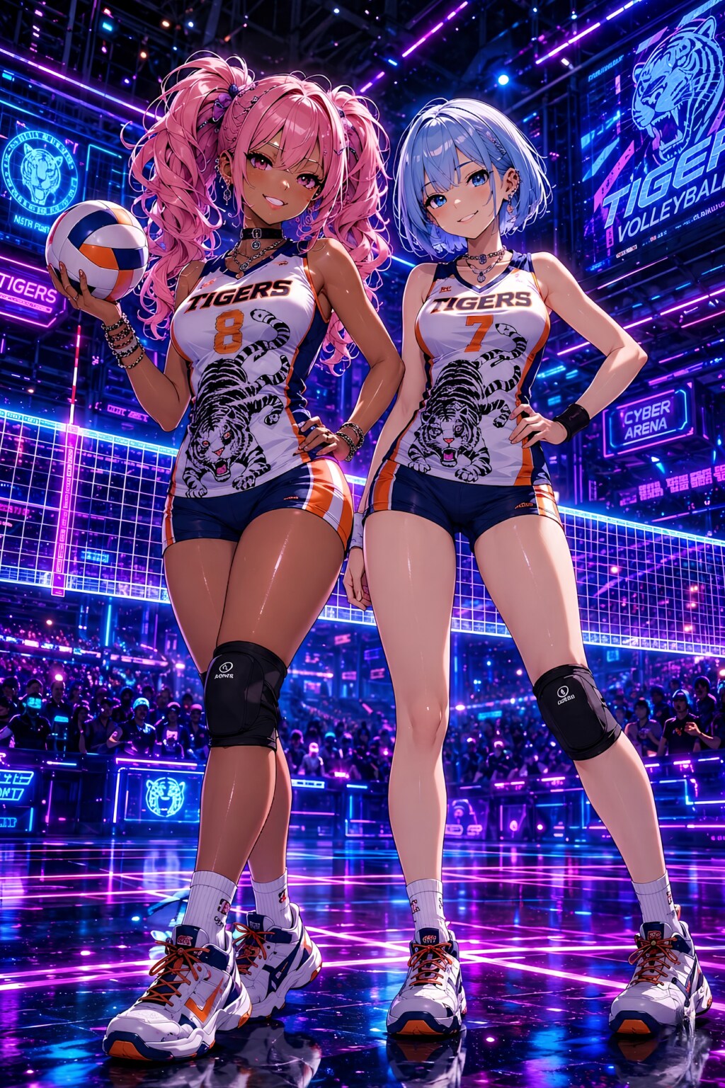 Cyber Volley Stars | の人気AIイラスト・グラビア