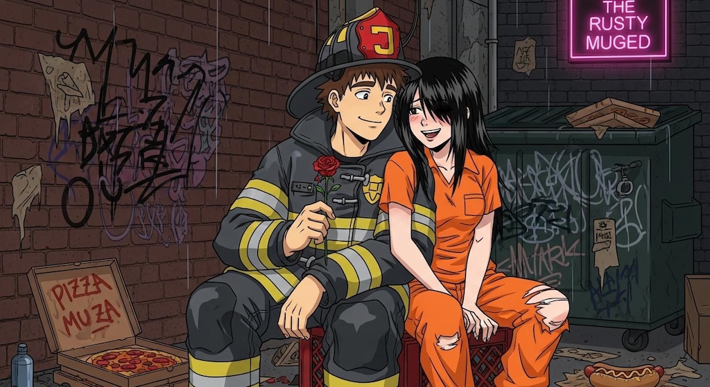 消防士と囚人が意気投合