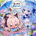 優葵ちゃんと紫陽花 2枚目