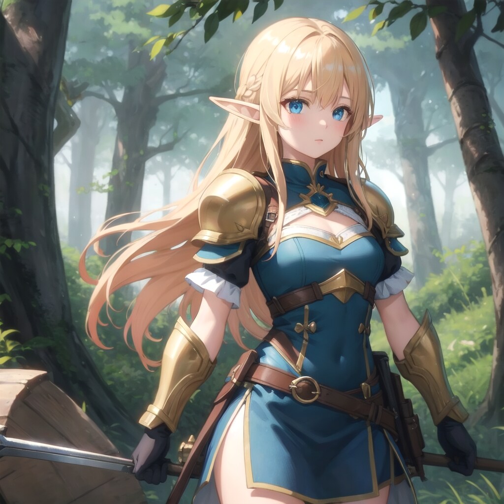 エルフ森ちちぷいちゃんに守らせて　弾