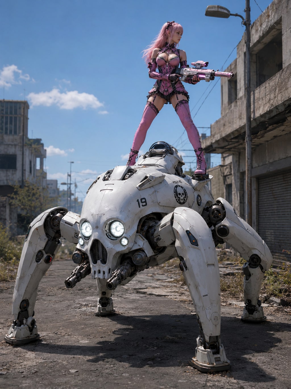多足歩行兵器と女性パイロット 【19】