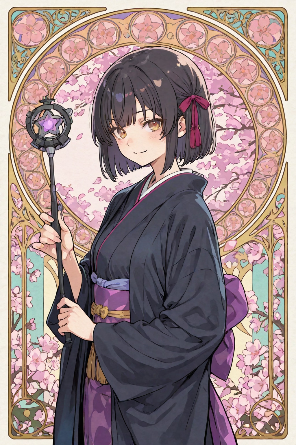 大正魔法少女 | の人気AIイラスト・グラビア