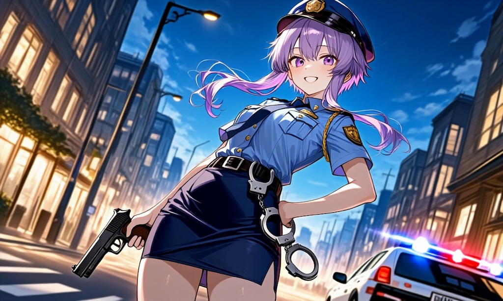 ゆかりん婦警さん