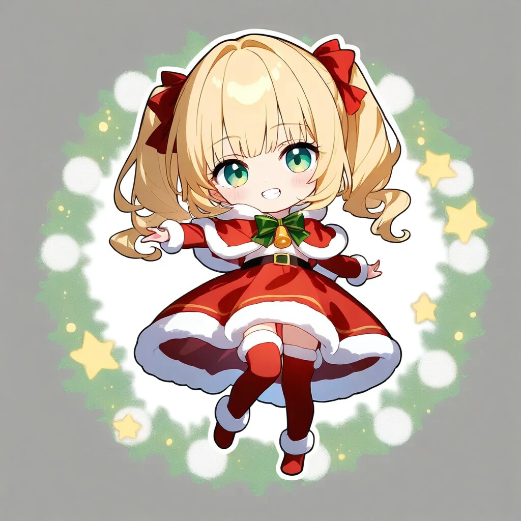 サンタコスQILINちゃん