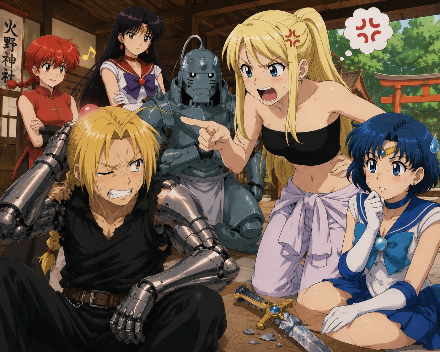エドワードVSセーラー戦士!!その６