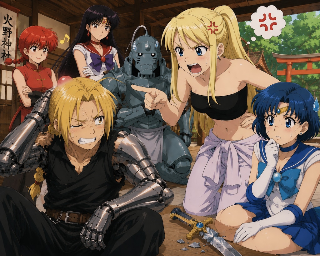 エドワードVSセーラー戦士!!その６