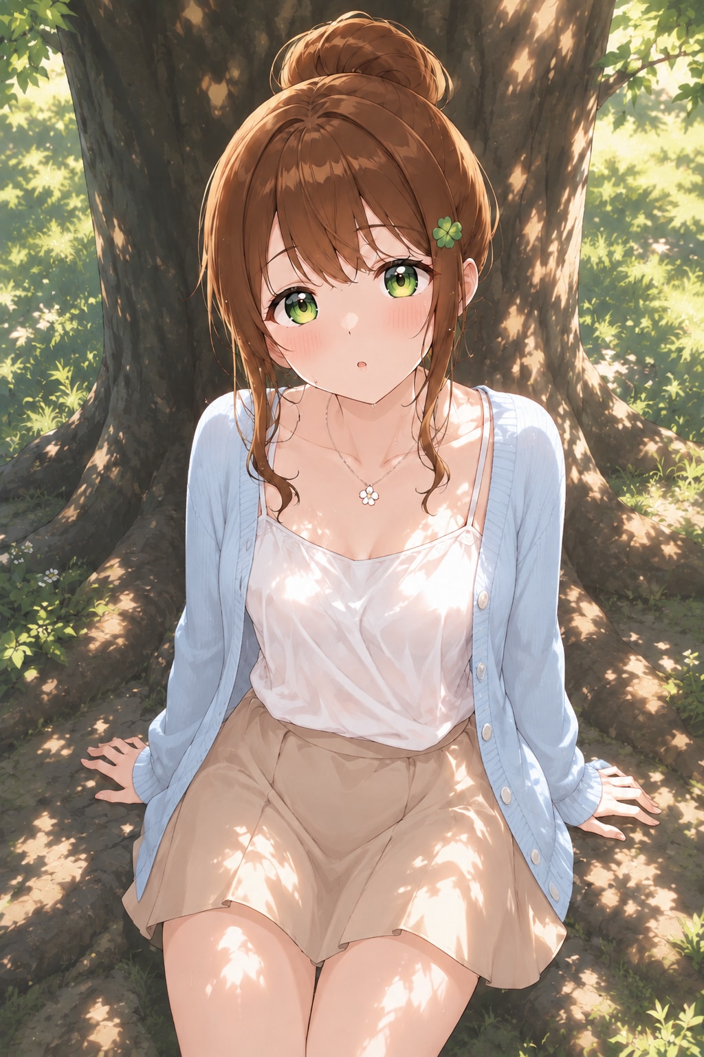 日陰ぼっこ