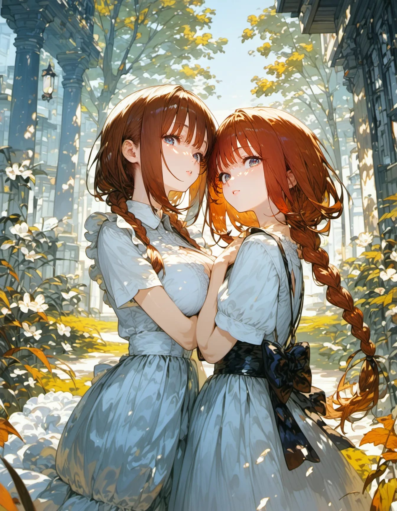 Sisters in the Sun | の人気AIイラスト・グラビア