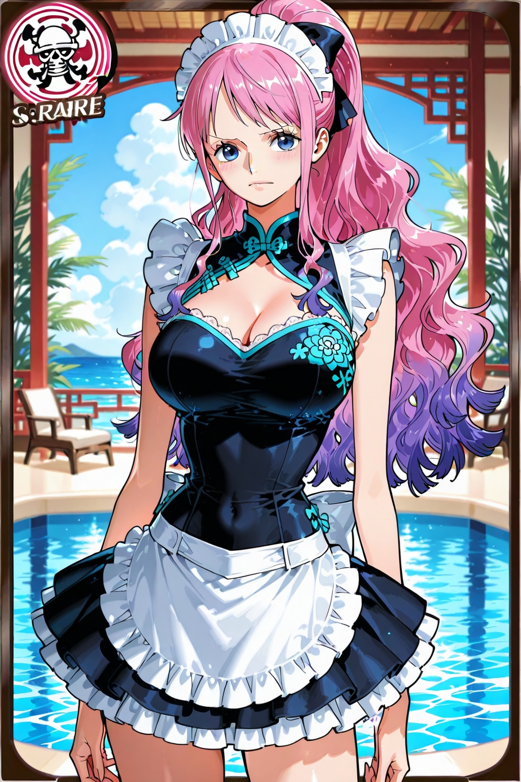 ワンピース風メイドコスチューム